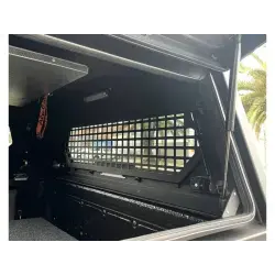 Grille de fenêtre de sécurité vitre du hayon hardtop Contour Alu-Cab